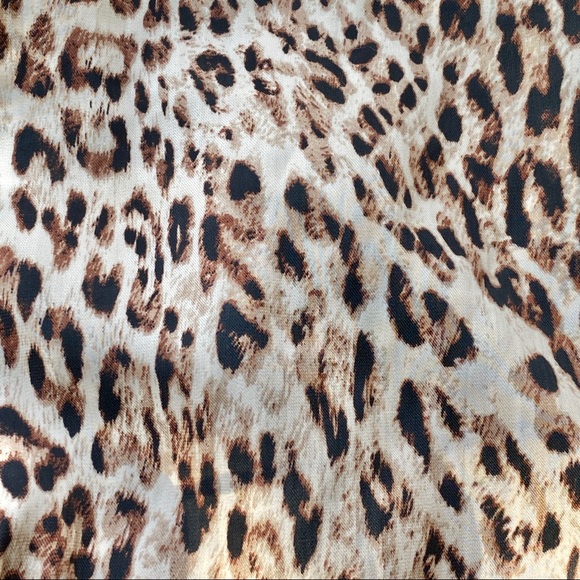 BANANA REPUBLIC Utility Maxi Shirtdress in Leopard Print - Picture 10 of 12